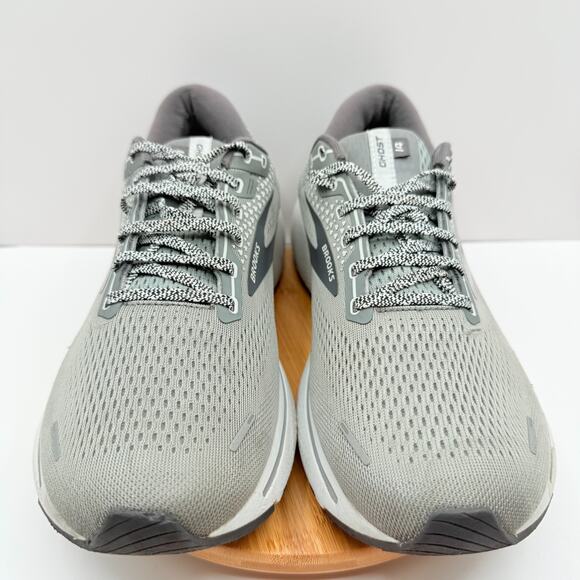Brooks Ghost 14 Mens Size 12.5 Gray Lace-up Running Sneaker Shoes 1103691B067 - Picture 2 of 8